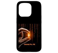 Orange Pill Me cripto invertir hodl blockchain futuro bitcoin Carcasa para iPhone 15 Pro