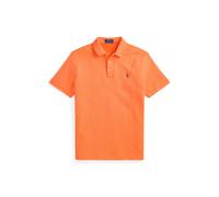 Orange Polo de punto de rizo francés S