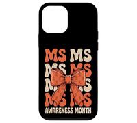 Orange Ribbon MS Multiple Sclerosis Awareness Women Carcasa para iPhone 12 mini