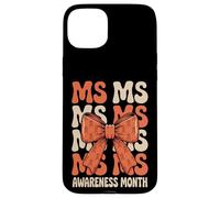 Orange Ribbon MS Multiple Sclerosis Awareness Women Carcasa para iPhone 15 Plus