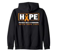Orange Ribbon Shirt - Hope Prader Willi Syndrome Awareness Sudadera con Capucha