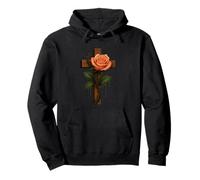 Orange Rose Magical Dripping Faith Believe God Bella Rose Sudadera con Capucha