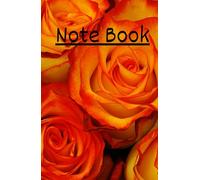 orange rose: note book