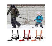 (orange)Ski And Snowboard Harness Trainer For Kids - Training Leash Teach Your Child The Fundamentals Of Skiing, Snowboarding