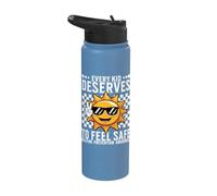 Orange Unity Day Orange Anti Bullying Bully Prevention Kids Stainless Steel Insulated Water Bottle