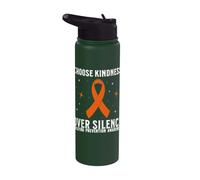 Orange Unity Day Orange Anti Bullying Bully Prevention Kids Stainless Steel Insulated Water Bottle