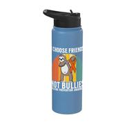 Orange Unity Day Orange Anti Bullying Bully Prevention Kids Stainless Steel Insulated Water Bottle