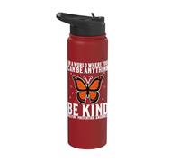 Orange Unity Day Orange Anti Bullying Bully Prevention Kids Stainless Steel Insulated Water Bottle