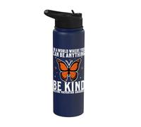 Orange Unity Day Orange Anti Bullying Bully Prevention Kids Stainless Steel Insulated Water Bottle