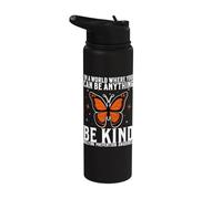 Orange Unity Day Orange Anti Bullying Bully Prevention Kids Stainless Steel Insulated Water Bottle