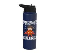 Orange Unity Day Orange Anti Bullying Bully Prevention Kids Stainless Steel Insulated Water Bottle