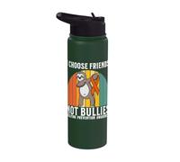 Orange Unity Day Orange Anti Bullying Bully Prevention Kids Stainless Steel Insulated Water Bottle