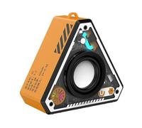 (orange) V2 Cool Mecha Bluetooth Speaker Cross-border Wireless Bluetooth Speaker Subwoofer HiFi Surround Sound Outdoor Portable