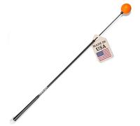 Orange Whip Ayuda De Entrenador De Swing De Golf De Tamaño Completo: para Mejorar El Ritmo, La Flexibilidad, El Equilibrio, El Tempo Y La Fuerza |Negro/Naranja|47 "