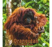 Orangutan Calendar 2026: 14-Month Organizer from Nov 2025 to Dec 2026 | Perfect for Home, Office, School & Family Scheduling, For Men , Women , Girls , Boys