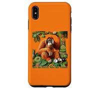 Orangután de fruta - Salvar el bosque y a nuestros amigos Carcasa para iPhone XS Max