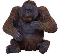 Orangutan Zoo Animal Figura Juguete 7CM Altura Aprox Mojo Fun 381028