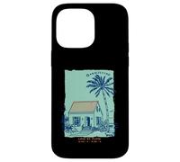 Oranjestad Aruba Souvenir Vintage Holandés Caribe Art Carcasa para iPhone 14 Pro MAX