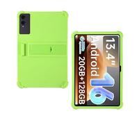 ORANXIN Funda para Teclast T65 Tablet 13.4 Pulgadas Versión 2025 Silicona Ajustable Soporte Cáscara de Goma Protector Fundas Blandas