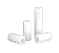 ORANXIN M4 x 15mm 20 Pcs Nylon Separador Tornillos Doble Pasante Rosca Hembra Espaciador informáticos Standoffs PCB tarjeta madre Hueco Aislamiento Plástico Pilar