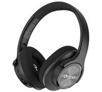 oraolo Auriculares Bluetooth inalámbricos con 3 modos de ecualización, baja latencia, estéreo HiFi, plegable, ligero, 70 horas de reproducción, graves profundos para el hogar, oficina, teléfono móvil