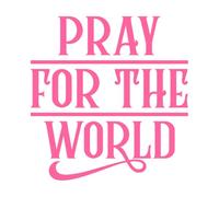 orar Calcomanías de pared de vinilo 42x43.8cm Decoración artística Rosa