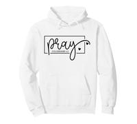 Orar Cristianos Hombres y Mujeres Reza oración orando Cristianos Sudadera con Capucha