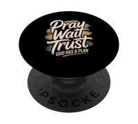 Orar Espera Confía en Que Dios Tiene un Plan PopSockets PopGrip Adhesivo