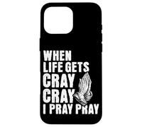 Orar Orar Fe Cristiana Gracioso Jesús Orando Carcasa para iPhone 16 Pro MAX