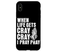 Orar Orar Fe Cristiana Gracioso Jesús Orando Carcasa para iPhone XS MAX