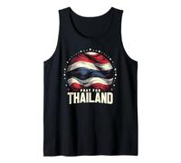 Orar por Tailandia Fuerte conciencia del terremoto Onda el desastre Camiseta sin Mangas