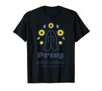 Orar sin Cesar - 1 Tesalonicenses 5:17 Fe Cristiana Camiseta