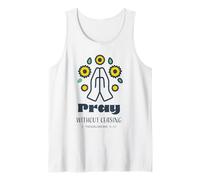Orar sin Cesar - 1 Tesalonicenses 5:17 Fe Cristiana Camiseta sin Mangas