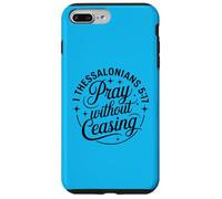Orar sin Cesar Equipo de adoración Guerrero de oración Carcasa para iPhone 7 Plus/8 Plus