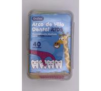 Oratek ARCO KIDS CAJA HILO DENTAL 40 UNIDADES PARA LA HIGIENE DENTAL DE LOS MÁS PEQUEÑOS