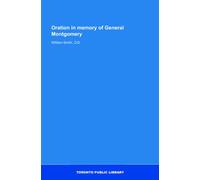 Oration in memory of General Montgomery