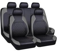 ORAWLE Fundas de Asiento de Coche Universales para Renault Scenic y Megane - Accesorios de Coche: Negro Gris