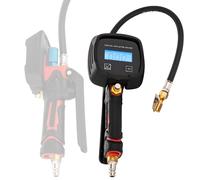 ORAZIO 4 en 1 Manómetro Presión Neumáticos Digital con Pantalla LCD, 230 PSI Pistola de Bomba Inflador de Neumáticos para Vehículos Pesados, Automóviles, Motocicletas y Bicicletas