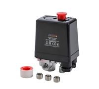 ORAZIO Presostato del Compresor de Aire G1/4" 220V 16A 3 Puertos Monofásico con Tornillos para Compresor de Aire Bomba Válvula de Control 214124