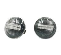 ORBANA Coche Luz Señal Giro Lente Luz Indicadora Repetidor Lateral Dinámico Coche Que Fluye, Lámpara Señal Para Land Para Range Para Rover Para L322 02-12 Lateral Luz Señal Giro