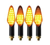 ORBANA Indicador luz señal giro Luz De Señal De Giro Para Motocicleta Luces De Señal De Giro Relé De Destello Incorporado Lámpara De Señal De Flujo Intermitente Para Motocicleta