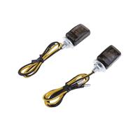 ORBANA Indicador luz señal giro Motorcycle Amber Indicators Blinkers Turn Signal Black