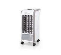 Orbegozo AIR 40 Climatizador evaporativo 3 en 1, acumuladores de frío, depósito de 3.5 l, aletas direccionales, ruedas pivotantes, 3 velocidades, 65 W