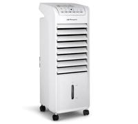 Orbegozo Air 46 Climatizador Evaporativo 3 En 1, 3 Velocidades, Temporizador, Acumuladores De Frío, Depósito De 6 L, Mando A Distancia, Silencioso, 55 W, Plastico/Metal