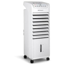 Orbegozo Air 46 Climatizador Evaporativo 3 En 1, 3 Velocidades, Temporizador, Acumuladores De Frío, Depósito De 6 L, Mando A Distancia, Silencioso, 55 W, Plastico/Metal