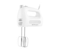 Orbegozo BA 3250, Batidora amasadora, 400 W, empuñadora ergonómica, rápida refrigeración, incluye varillas amasadoras y mezcladoras, 6 niveles, función turbo, color blanco