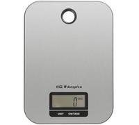 Orbegozo Báscula de Cocina Electrónica PC 1019- hasta 5kg- Plata