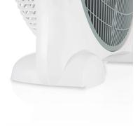 Orbegozo BF 1030, Ventilador de suelo, 45 W, 3 velocidades de ventilación, temporizador hasta 2 horas, dispositivo de seguridad antivuelco, asa para transporte, 30 cm diámetro, color blanco