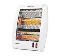 Orbegozo BP 5010 - Estufa de cuarzo, 2 Niveles de Potencia, Seguridad Antivuelco, Asa, Recogecables, 800 W