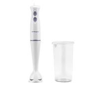 Orbegozo BT 1050 - Batidora de mano, 2 Velocidades, Hoja Acero Inox, Apta Lavavajillas, Vaso 600 ml, 200 W